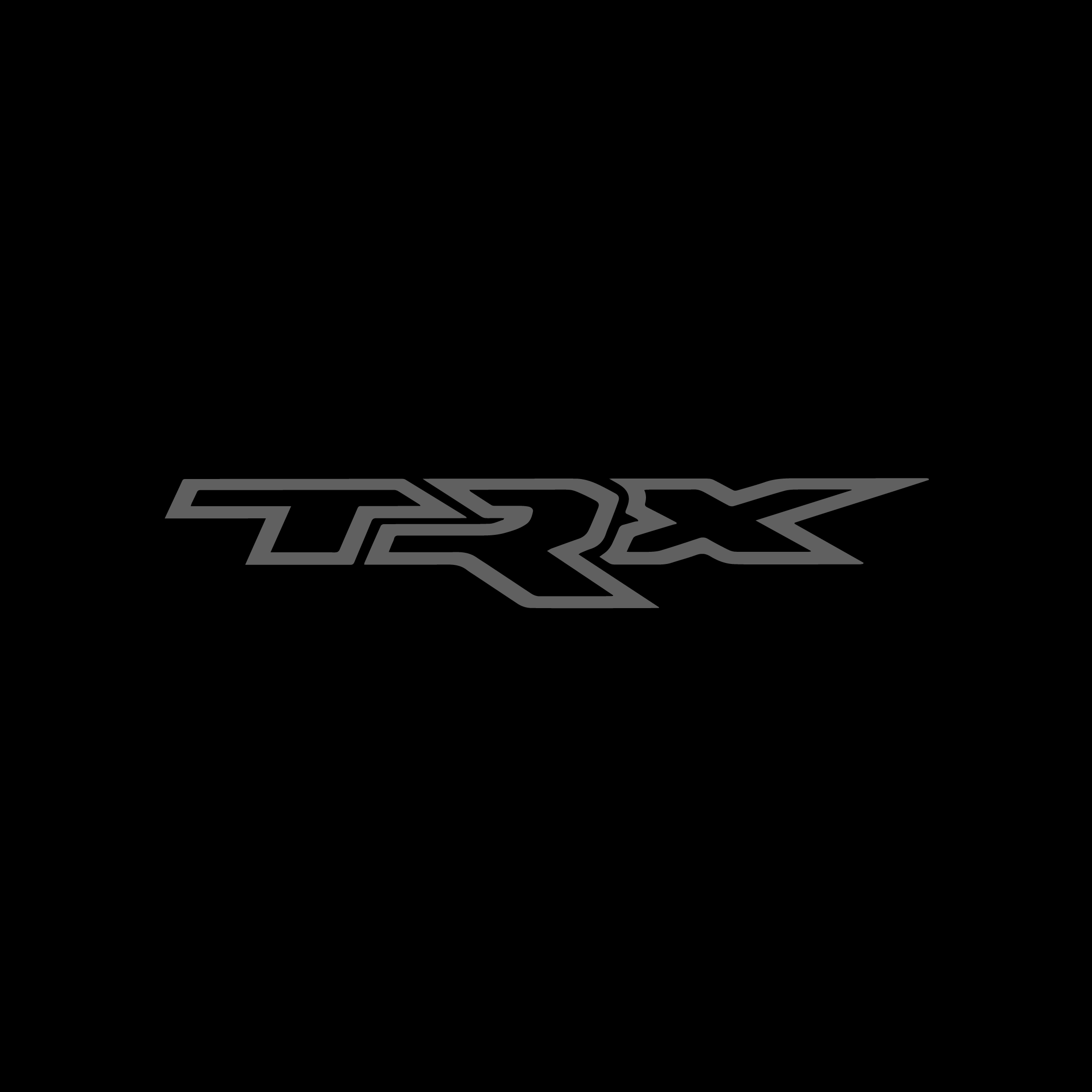 Dodge Ram TRX Sun Visor Warning Stickers Black/Gray