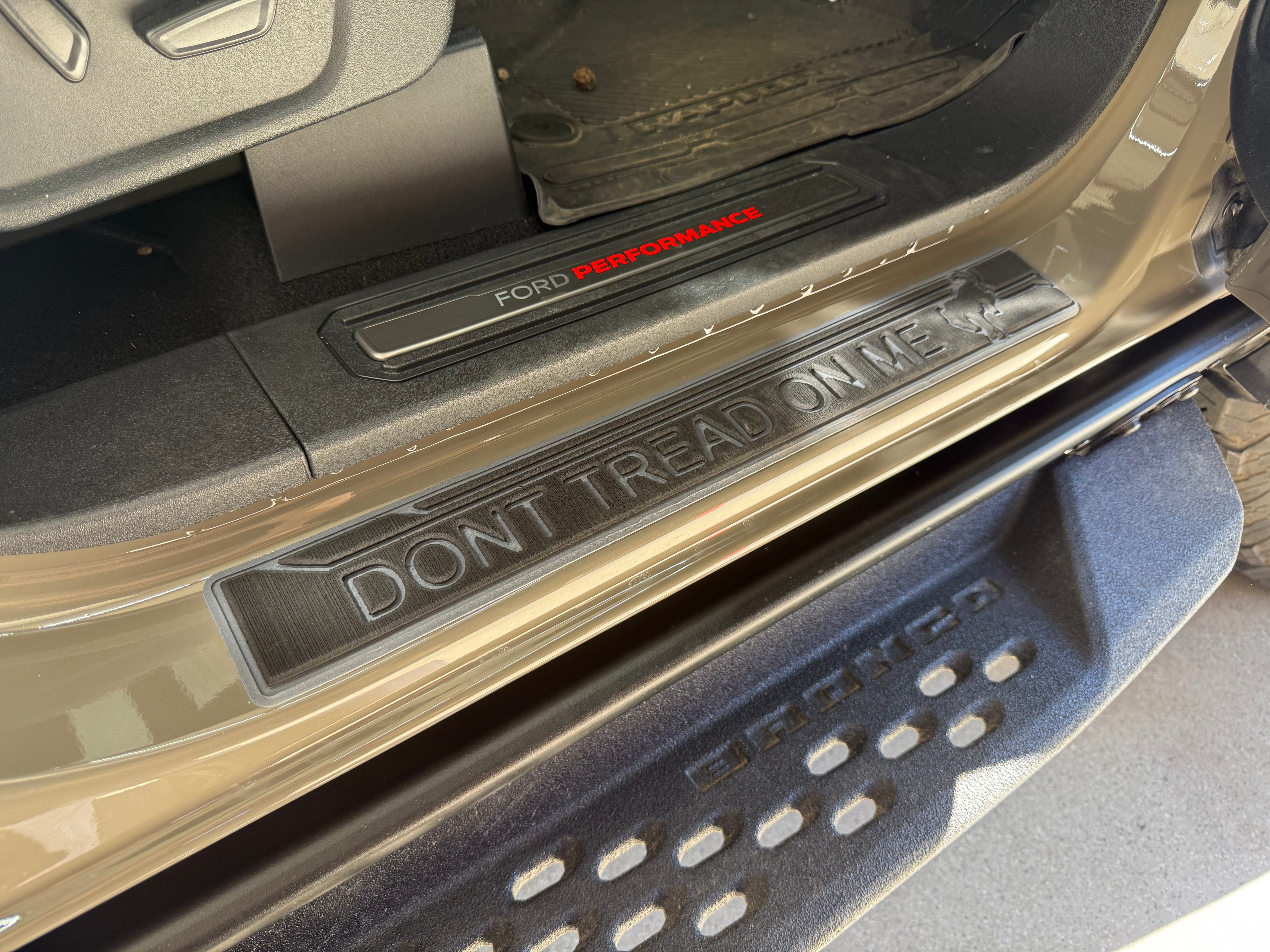 Ford Bronco Door Foot Guards