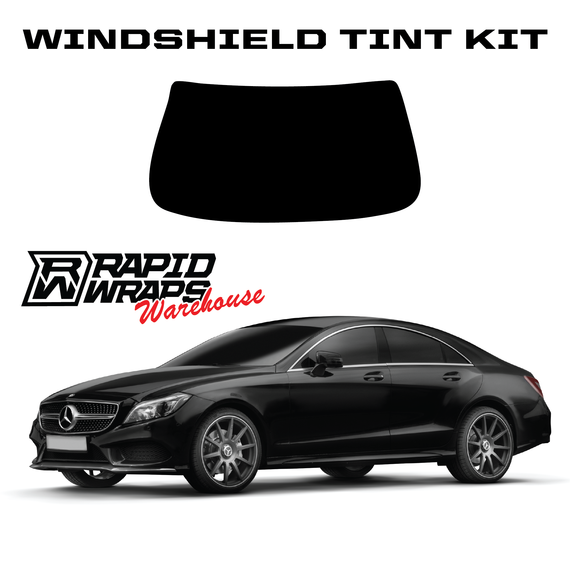 PRECUT - WINDSHIELD TINT KIT