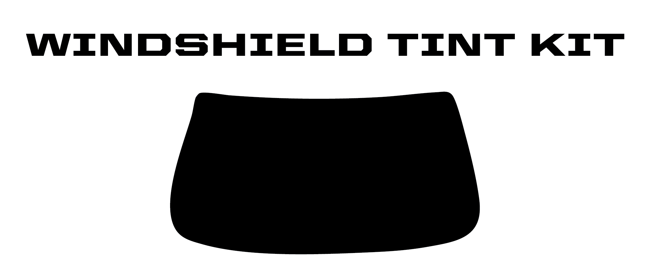 PRECUT - WINDSHIELD TINT KIT