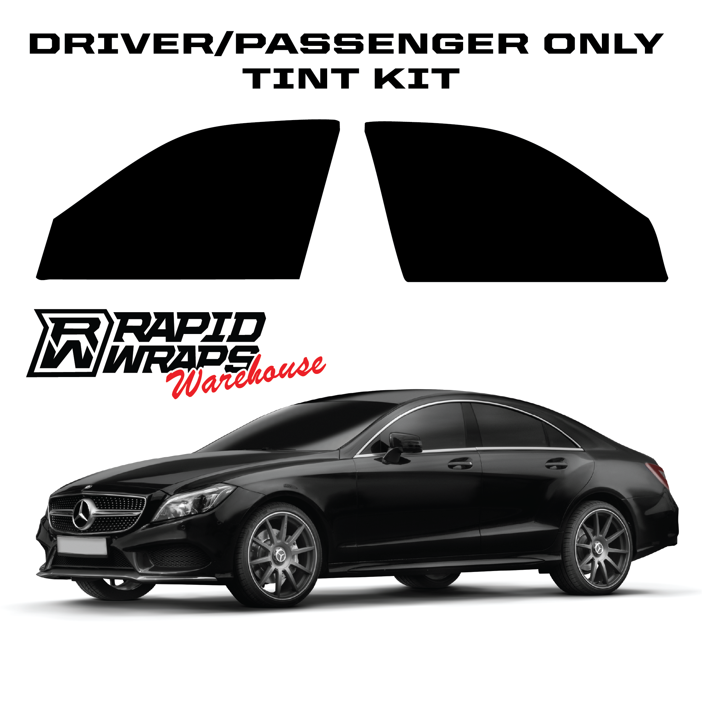PRECUT - DRIVER/PASSENGER ONLY TINT KIT